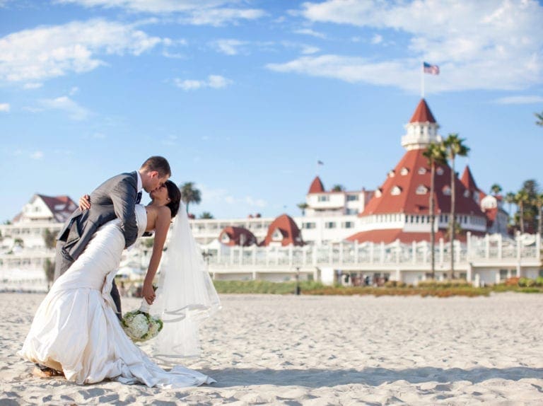 San Diego's Best Beach Wedding & Event Venue The Del Beach