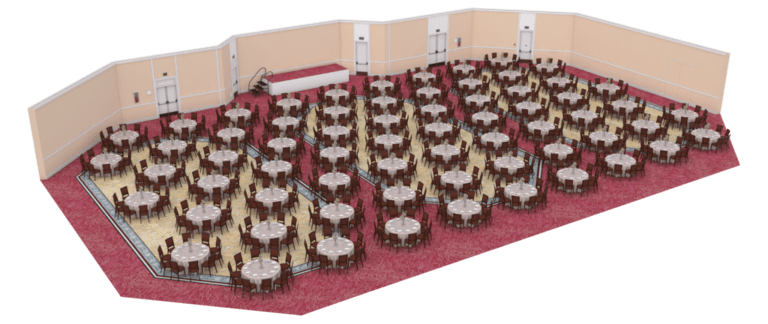 Upper Grande Hall banquet