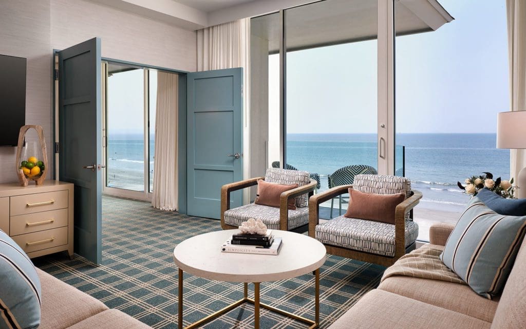 The Views Oceanfront Suite Living Room