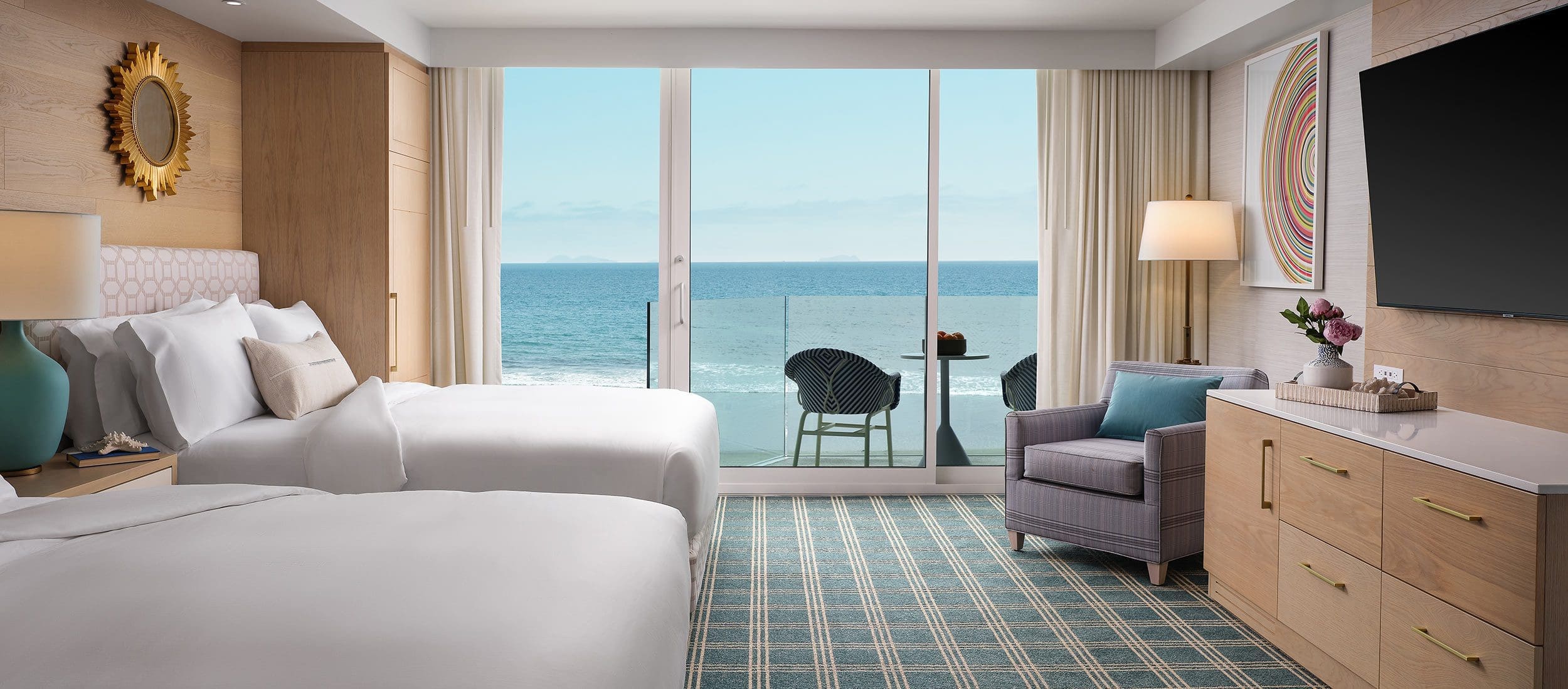 The Views Oceanfront Room with 2 Queen Beds