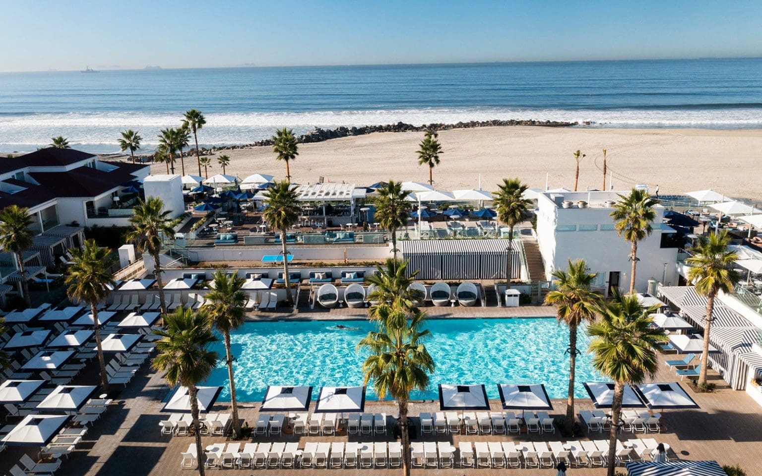 The Del Pool & Cabanas Beach Chair & Cabana Rentals