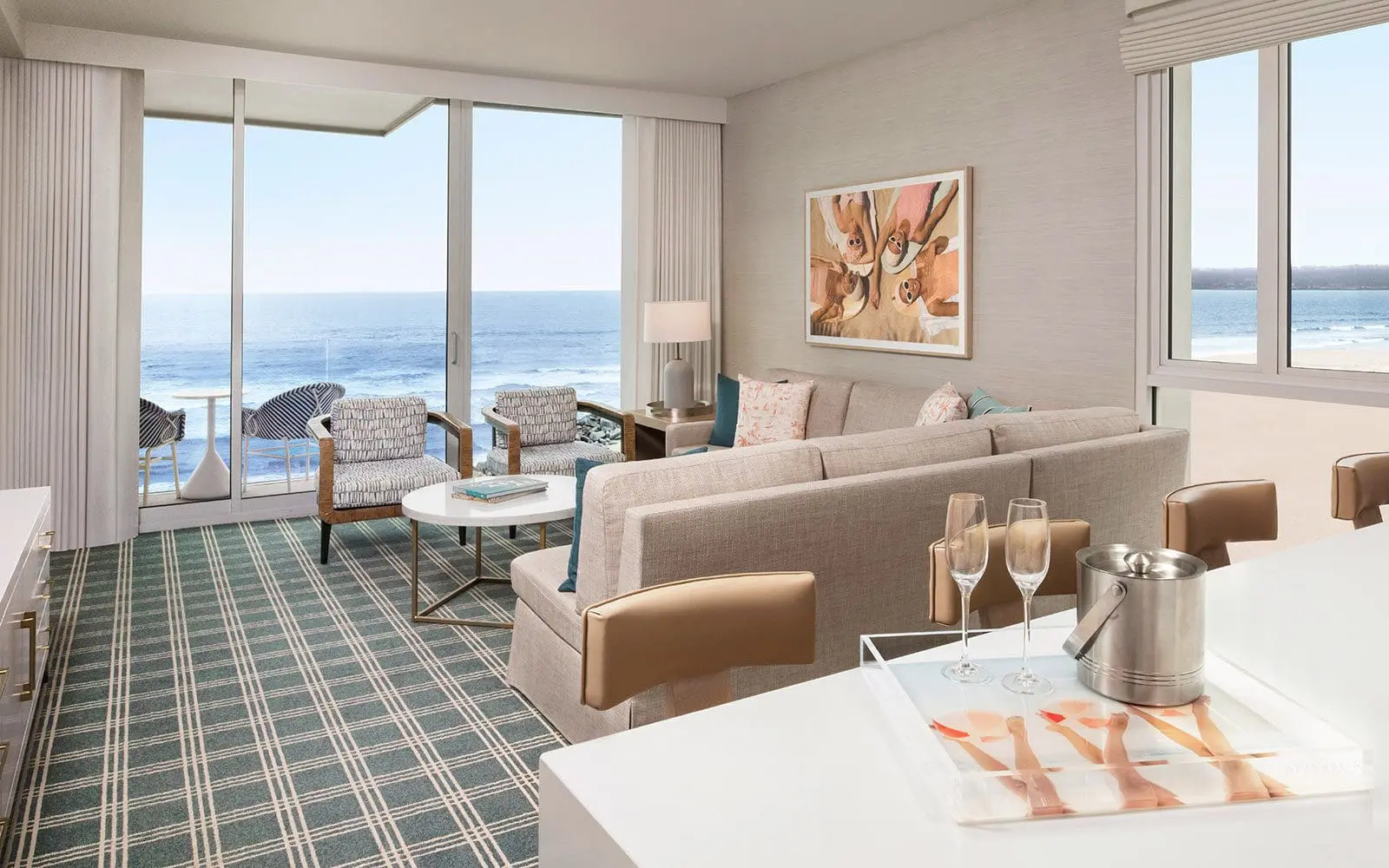 Gray Malin Oceanfront Suite Living Room