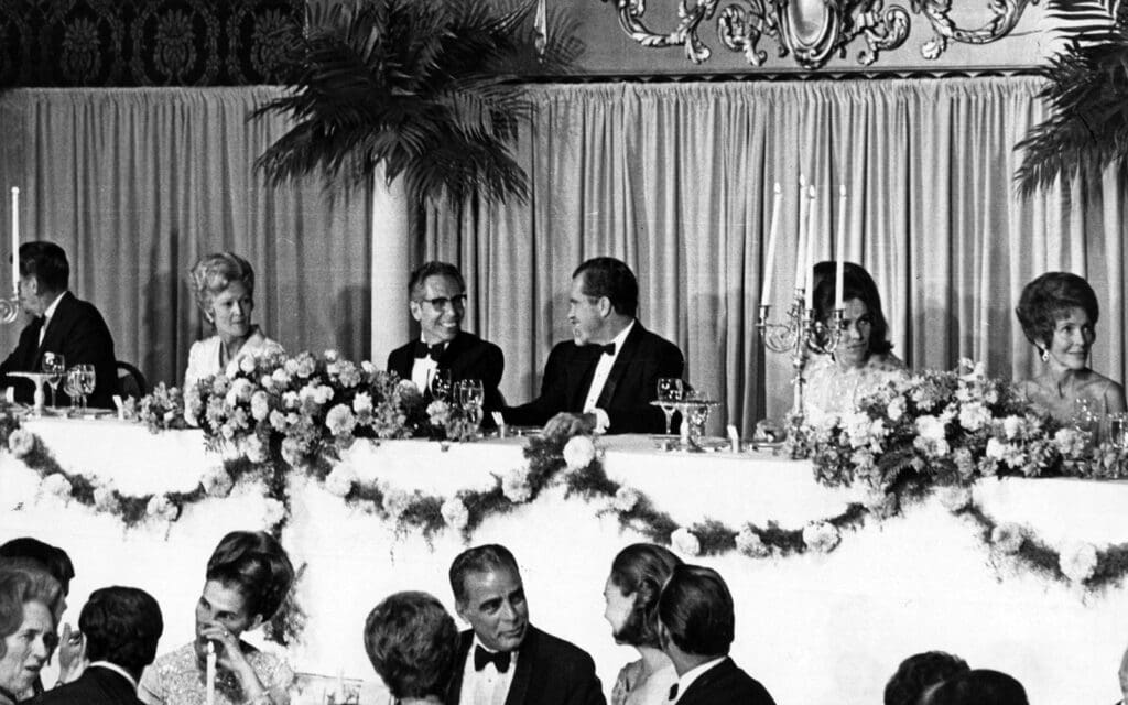 President Nixon dinner